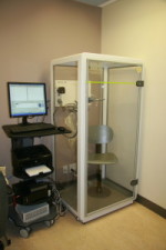 Our new Pulmonary Function Testing 'Body Box'!